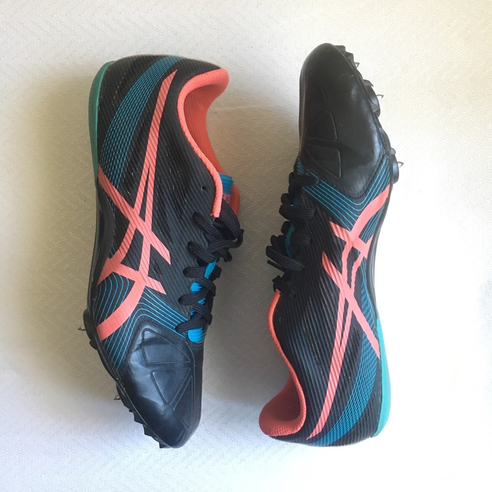 ASICS Women’s Black Hyper-RocketGirl SP 6mm Track Spikes Size 9.5